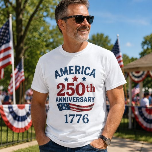 アメリカ独立250周年 1776-2026 自由 Tシャツ