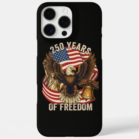 アメリカ独立250周年 1776-2026 Case-Mate iPhoneケース (裏面)