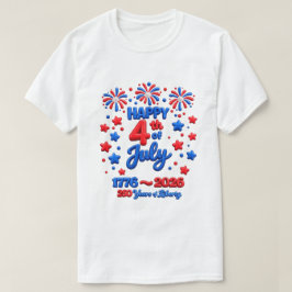 アメリカ独立250周年 -18a Tシャツ