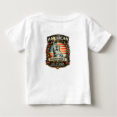 アメリカ独立250周年 - 2026年7月4日 ベビーTシャツ (裏面)