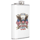 アメリカ独立250周年 4th+July+Anniversary 1 フラスク (右)