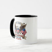 アメリカ独立250周年 4th+of+July 記念 1 マグカップ (正面左)
