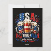 アメリカ独立250周年 7月4日 シーズンカード (裏面)