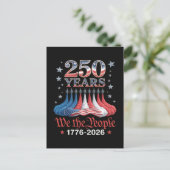 アメリカ独立250周年 7月4日 シーズンポストカード (スタンド正面)