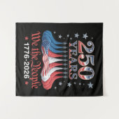 アメリカ独立250周年 7月4日 タペストリー (正面(横))