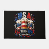 アメリカ独立250周年 7月4日 ドアマット (正面)
