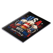 アメリカ独立250周年 7月4日 ノートブック (左側)