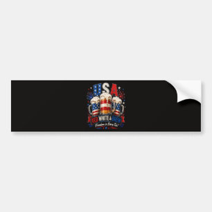 アメリカ独立250周年 7月4日 バンパーステッカー