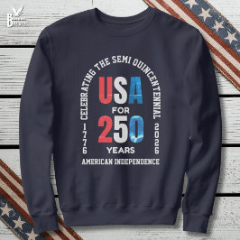 アメリカ独立250周年 7月4日 パトリオティック スウェットシャツ