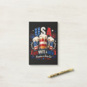 アメリカ独立250周年 7月4日 ポストイット (デスク上)