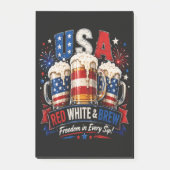 アメリカ独立250周年 7月4日 ポストイット (正面)