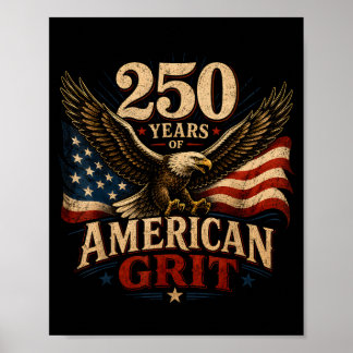 アメリカ独立250周年 7月4日 愛国 1776 ポスター