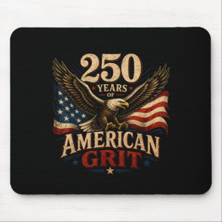 アメリカ独立250周年 7月4日 愛国 1776 マウスパッド