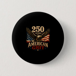アメリカ独立250周年 7月4日 愛国 1776 缶バッジ