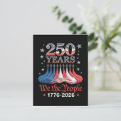 アメリカ独立250周年 7月4日 招待状 (スタンド正面)