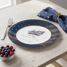 アメリカ独立250周年 7月4日 独立記念日 ペーパープレート