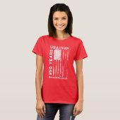 アメリカ独立250周年 7月4日Tシャツ Tシャツ (正面フル)