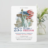 アメリカ独立250周年 USA セミクワインクセンテニアル 招待状 (スタンド正面)