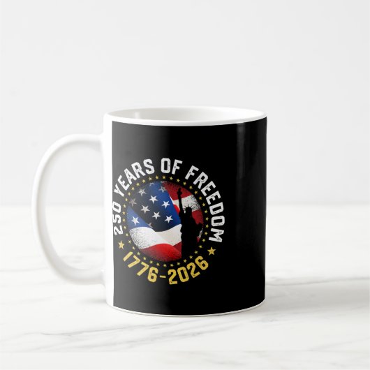 アメリカ独立250周年D コーヒーマグカップ (左)