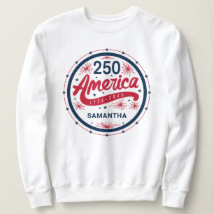 アメリカ独立250周年USA建国記念日パーティー スウェットシャツ