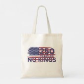 アメリカ独立250年記念旗 アメリカ国旗 トートバッグ (裏面)