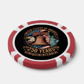 アメリカ独立250年 ポーカーチップ (シングル)