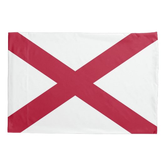 アメリカ独身のアラバマ州愛国的なピラロケース国旗 枕カバー (裏面)