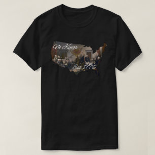 アメリカ王エスト1776 Tシャツ