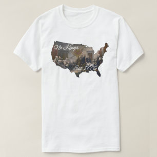 アメリカ王エスト1776 Tシャツ