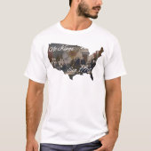 アメリカ王エスト1776 Tシャツ (正面)