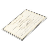 アメリカ王立証書賞 ノートパッド (アングル)