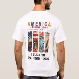 アメリカ生まれのカスタム誕生日Tシャツ 7月4日 Tシャツ