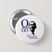 アメリカ生まれの共和国OMGボタン- ABR1037 缶バッジ (正面&裏面)
