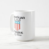 アメリカ生まれの愛国者 コーヒーマグカップ (正面左)