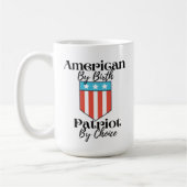 アメリカ生まれの愛国者 コーヒーマグカップ (左)
