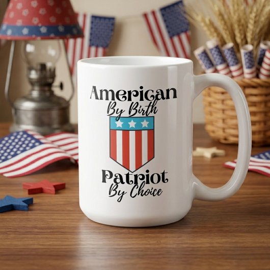 アメリカ生まれの愛国者 コーヒーマグカップ