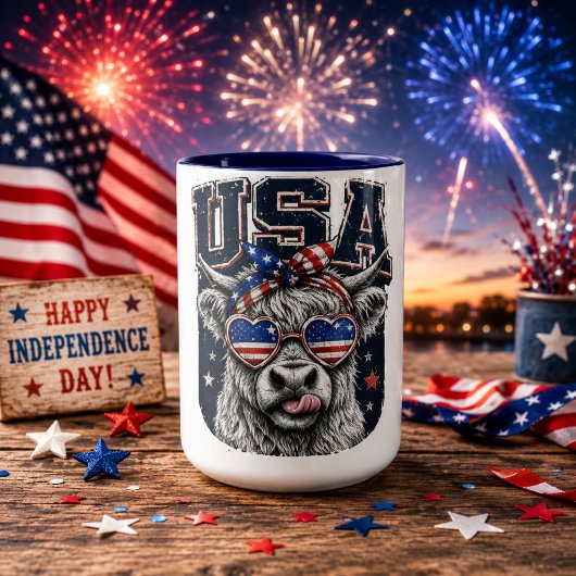 アメリカ生まれの自由な鷲 愛国 250周年 マグカップ
