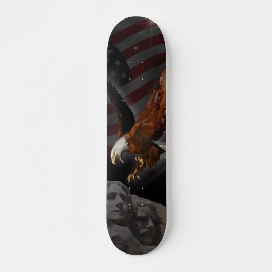 アメリカ生まれ変わる愛国心が強いBryan C. Smoak Skateboard スケートボード (正面)