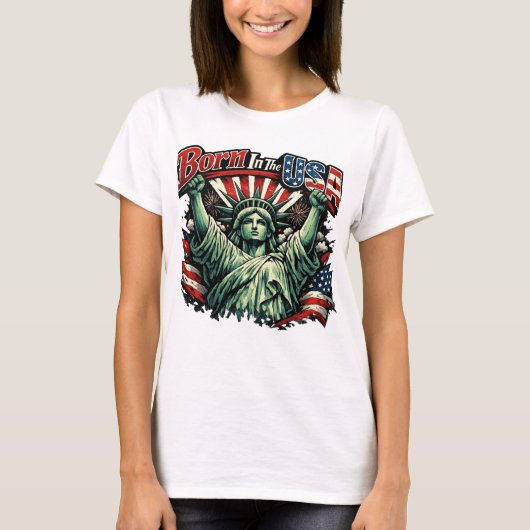 アメリカ生まれ Tシャツ (正面)
