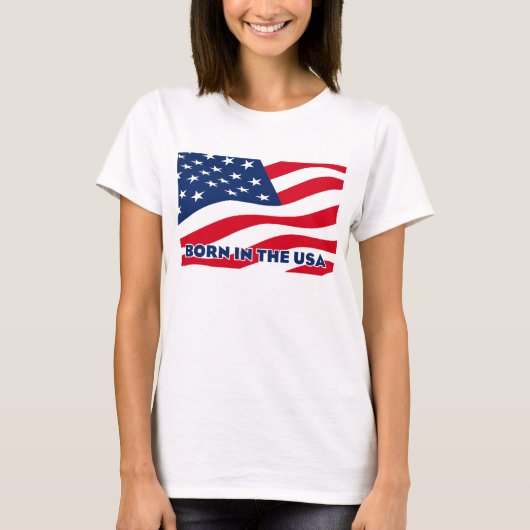 アメリカ生まれ Tシャツ (正面)