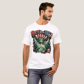 アメリカ生まれ Tシャツ (正面フル)