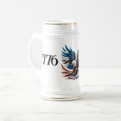アメリカ生誕祭 1776-2026 ビールジョッキ (正面左)