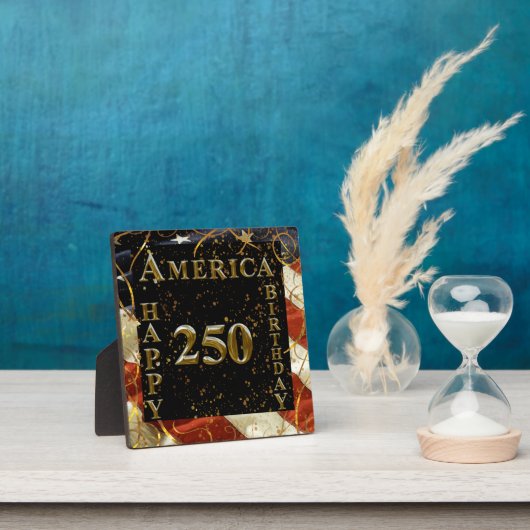 アメリカ生誕250周年おめでとう！ フォトプラーク (インサイチュ)