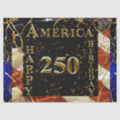 アメリカ生誕250周年おめでとう！ 薄葉紙 (正面)