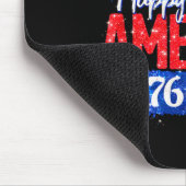 アメリカ生誕250周年おめでとう 1776-2026 マウスパッド (コーナー)