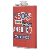 アメリカ生誕250周年おめでとう | 2026年7月4日 フラスク (左)