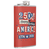 アメリカ生誕250周年おめでとう | 2026年7月4日 フラスク (右)