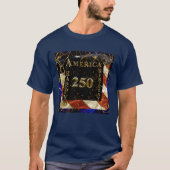 アメリカ生誕250周年おめでとう！ Tシャツ (正面)
