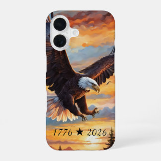 アメリカ生誕250周年イーグルiPhone/iPadケース iPhone 16ケース