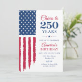 アメリカ生誕250周年パーティー 招待状 (スタンド正面)